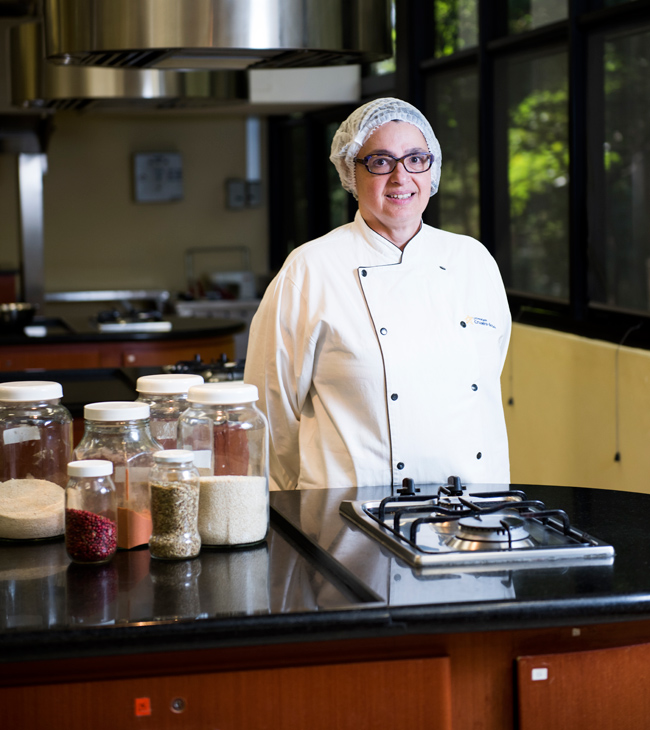 Rosana Toledo, coordenadora do curso on-line de gastronomia: alunos filmarão a execução dos pratos para serem avaliados 