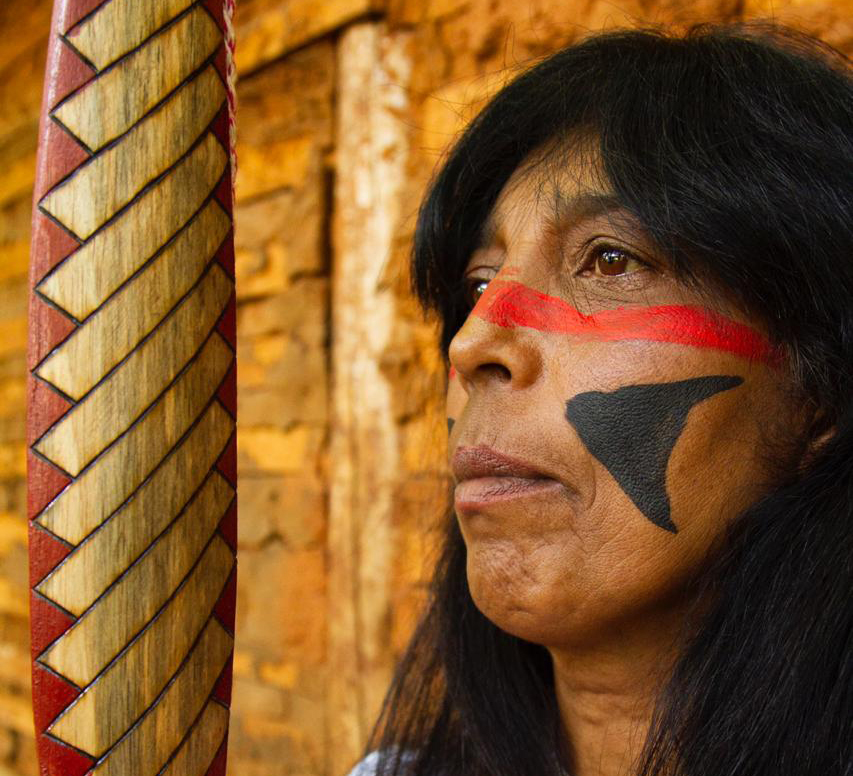 mulheres indígenas da luta