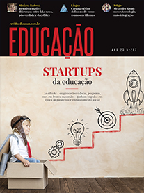 Revista Educação capa startups da educação
