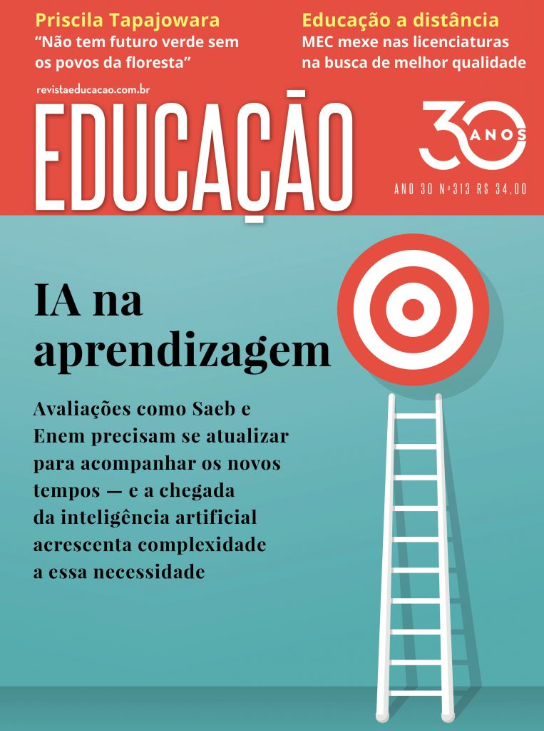 edição de junho/julho da revista Educação