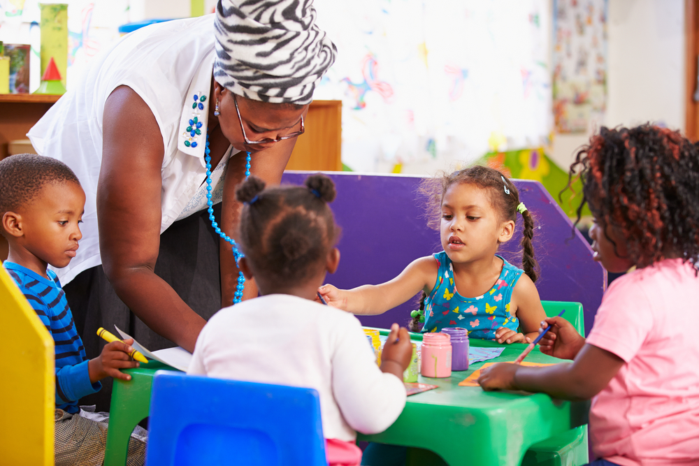 professora de educação infantil
