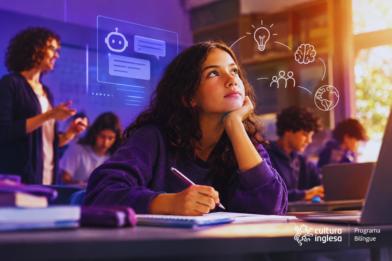Mais inteiros, não só mais rápidos: a escola diante da inteligência artificial
