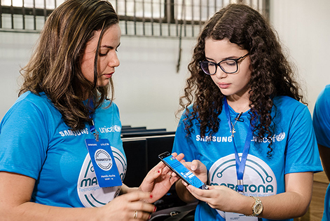 UNICEF e Samsung desenvolvem APPs com alunos para a rede pública
