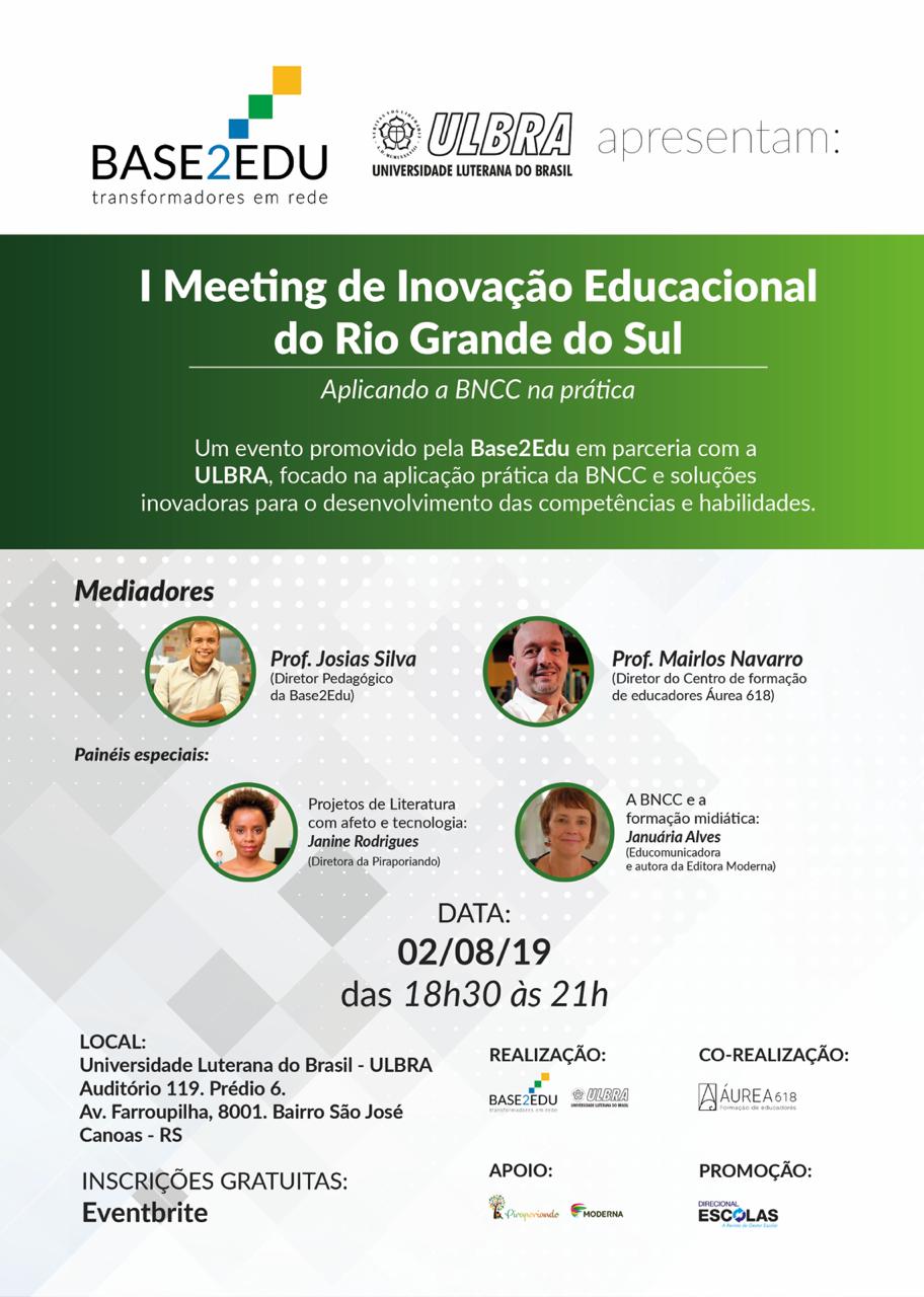 Meeting Inovação RS evento BNCC
