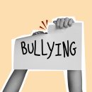 Composite,Photo,Collage,Of,Hands,Hold,Rebellion,Placard,Stop,Bullying