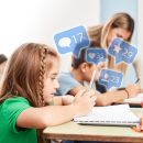 Social,Media,Internet,In,Elementary,School,Lessons,With,Girl,On