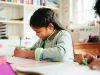 Education,,Students,And,Child,Writing,In,Classroom,For,Learning,,Fine