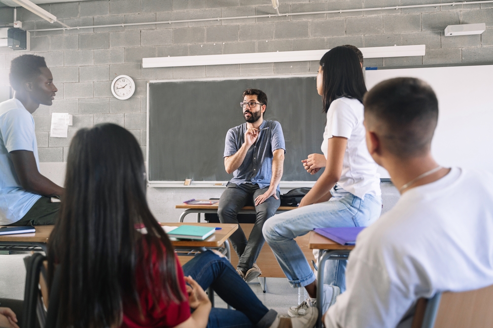 A convivência democrática também se exercita na escola
