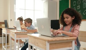 American,Girl,Learning,About,Coding,Engineering,Prompt,While,Diverse,Students