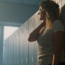 School,Teacher,Enjoys,Rare,Moment,Of,Silence,In,Empty,Locker